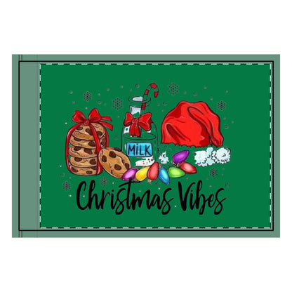 Double-Sided Flag - "Christmas Vibes" Holiday Outdoor Garden Flag