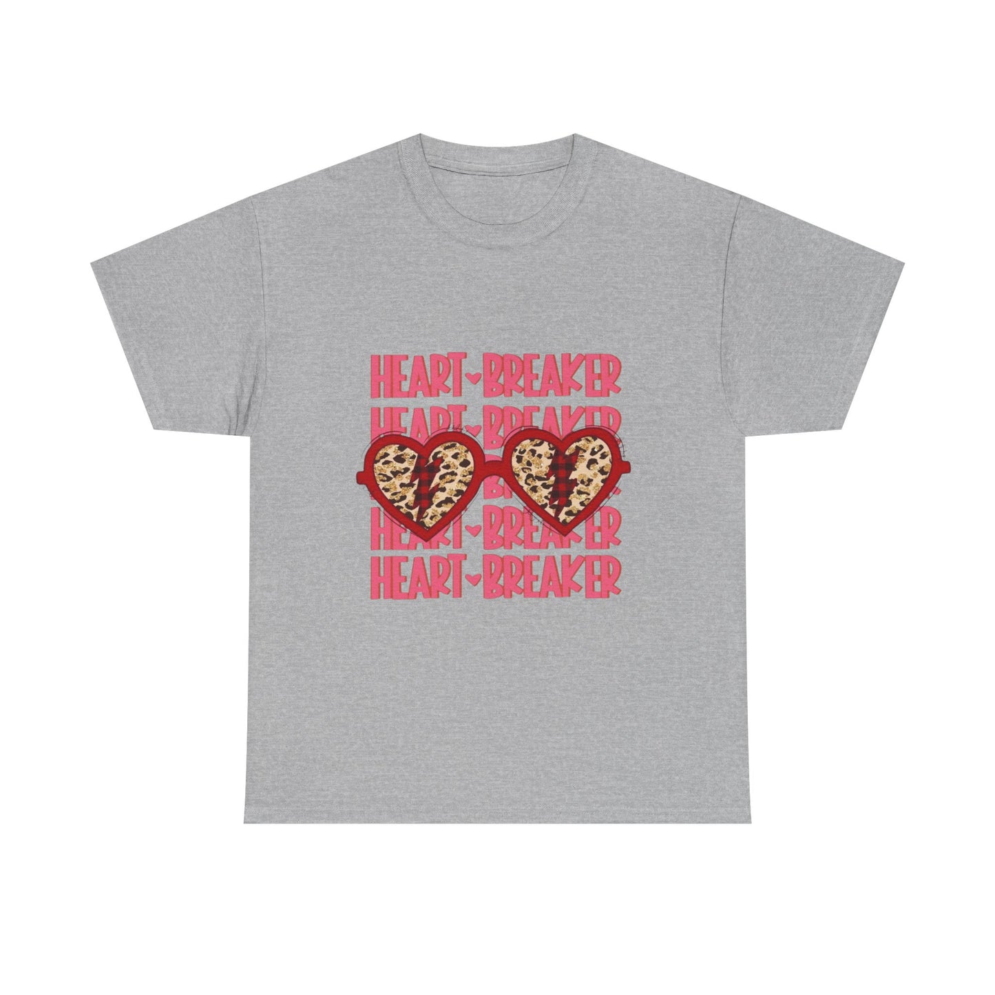 Heartbreaker Leopard Heart Graphic Tee