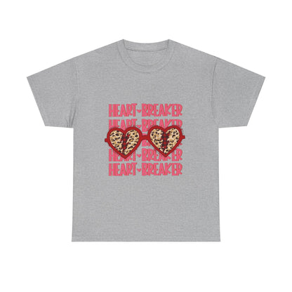 Heartbreaker Leopard Heart Graphic Tee