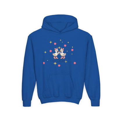 Goose Bumps! Youth Hoodie, Pet Lover Gift, Spring Fashion, Kids Sweatshirt, Birthday Present, Adorable Animal Design