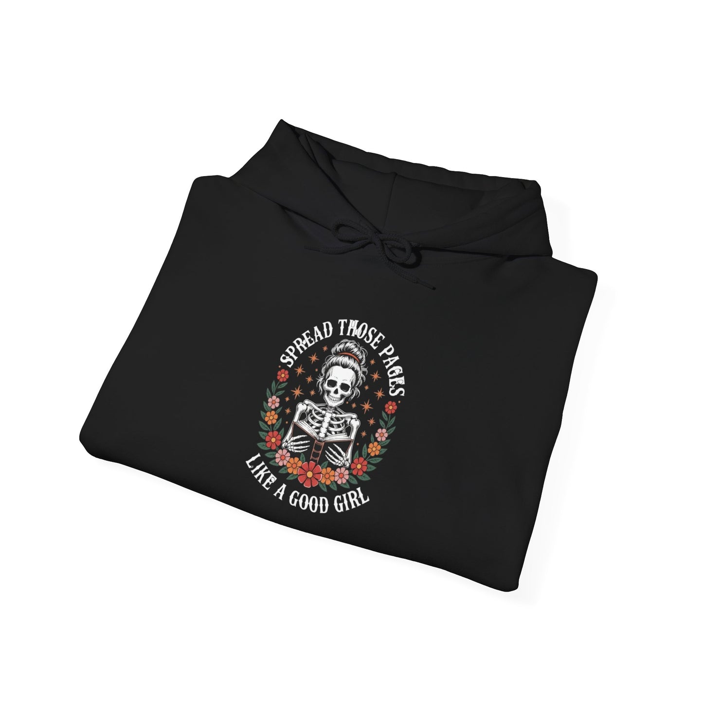 Day of the Dead Sugar Skull Hoodie – Floral Calavera Graphic Sweatshirt
