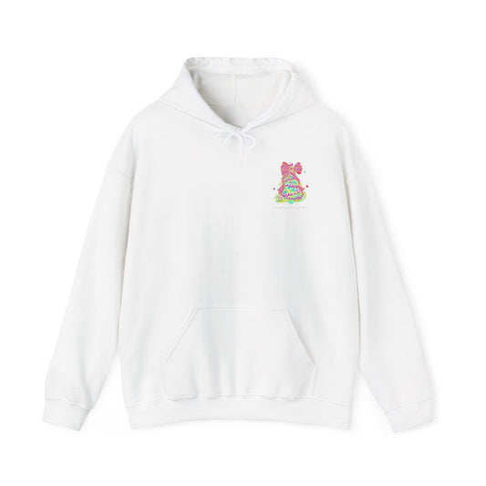 Just a Girl Who Loves Christmas- Whimsical Hooded Sweatshirt