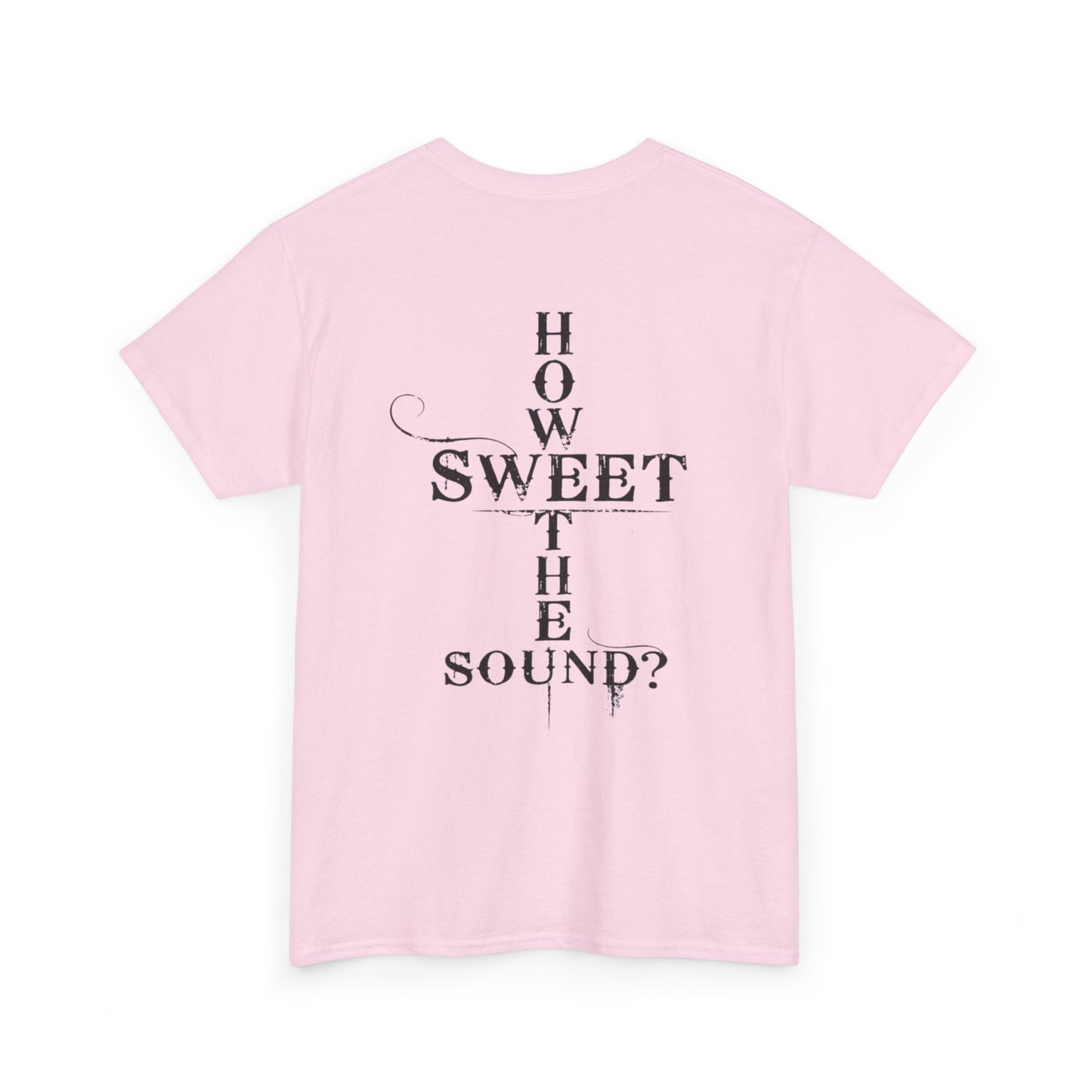 T‑Shirt — “Amazing Grace” Cross Design / “How Sweet the Sound?” Inspirational Gospel Tee