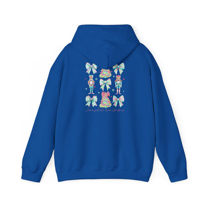 Just a Girl Who Loves Christmas- Whimsical Hooded Sweatshirt