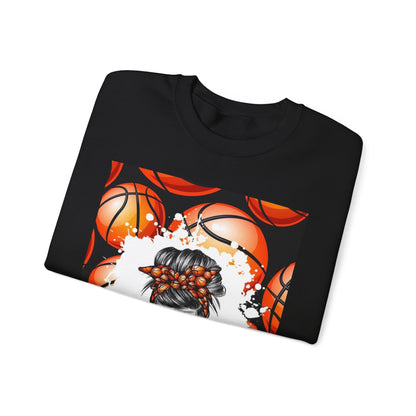 Stylish Basketball Mom Sweatshirt