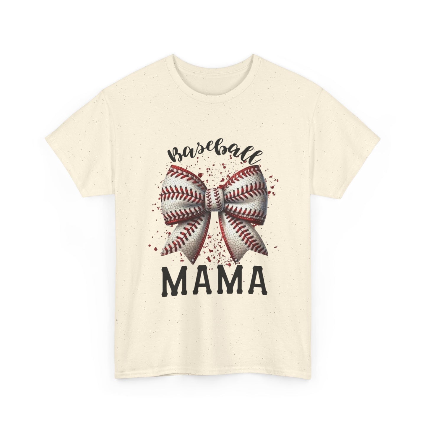 Baseball Mama T-Shirt – Mom Bow Soft Cotton Tee