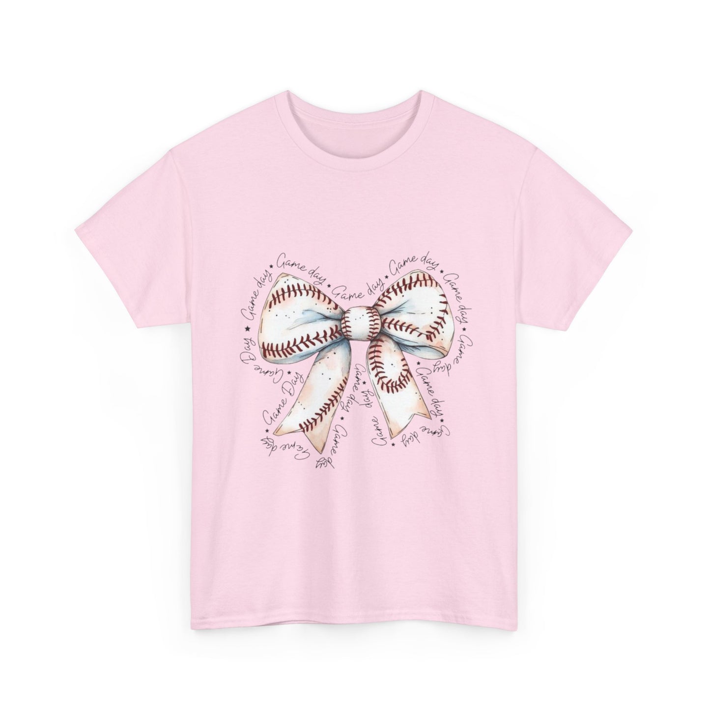 Bow Stitch Tee — Cute Hand-Drawn Ribbon Graphic T-Shirt