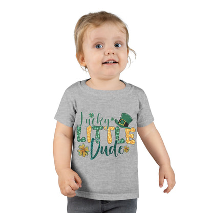 St. Patrick's Day Toddler T-Shirt — Lucky Little Dude Graphic Tee