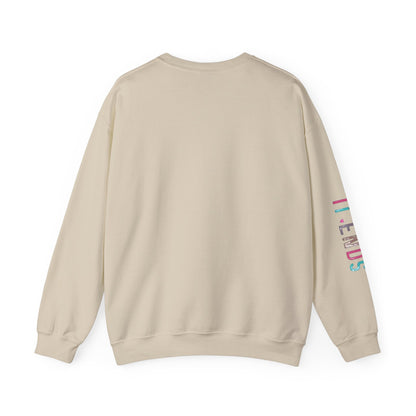Crewneck Sweatshirt — “I Don’t Start Shit” Colorblock Graphic Crew