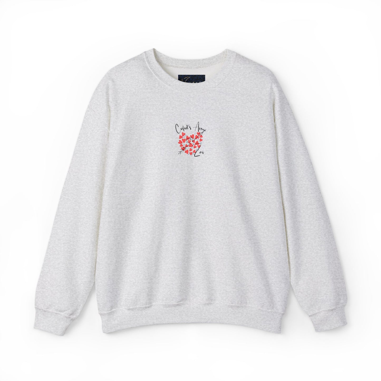 Embroidered Cupid's Arrow Merch-  Crewneck Sweatshirt