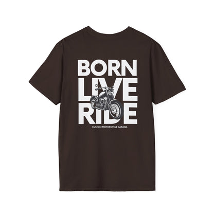 Adventure Ride Unisex T-Shirt - Motorcycle Graphic Tee, Perfect for Bikers, Gift for Riders, Casual Wear, Summer Outfit