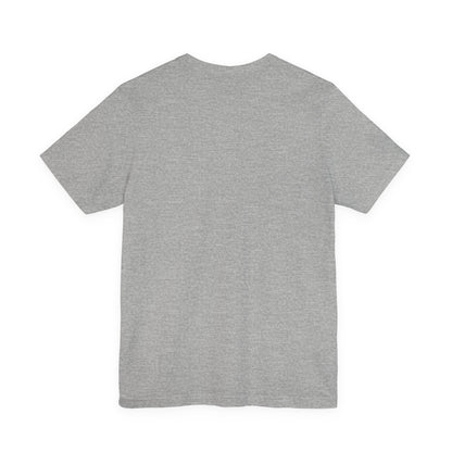 Basketball Line Art Tee — Orange Outline Basketball T-Shirt