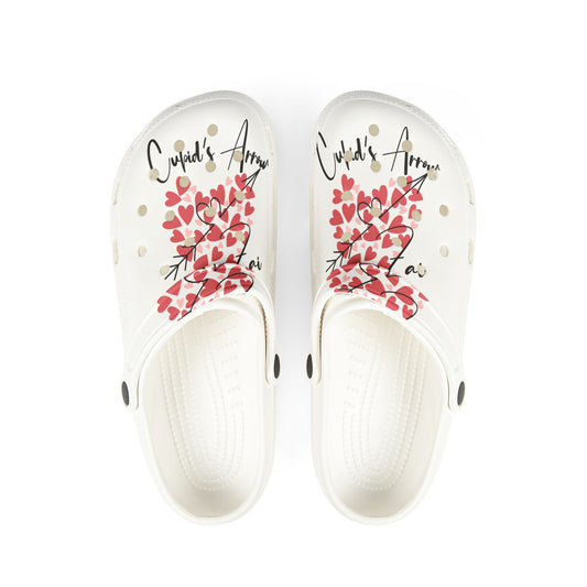 Love-Inspired EVA Foam Clogs, Cupid's Arrow Design