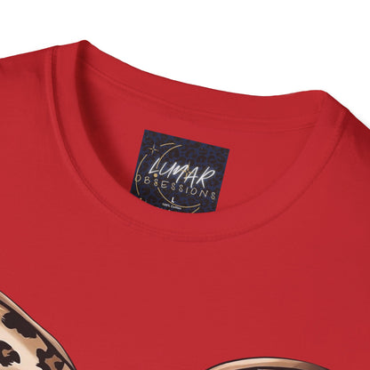 Wifey Leopard Bow T-Shirt — 'WIFEY' Leopard Print Bow Tee
