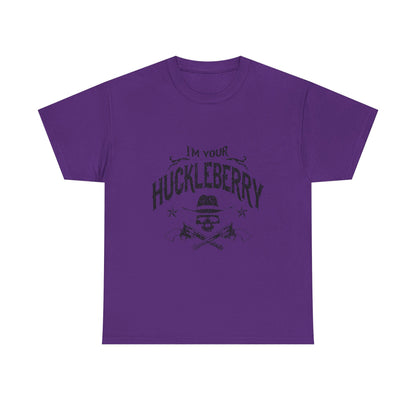 I'm Your Huckleberry T-Shirt — Vintage Western Skull & Pistols Tee