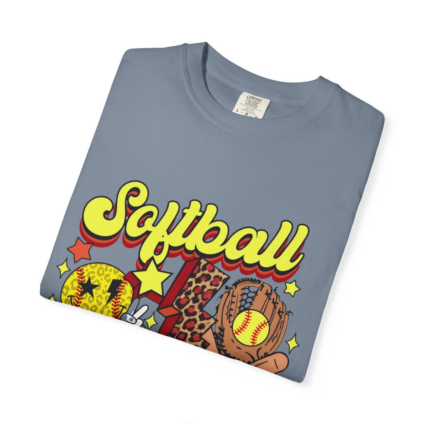 Softball Mama T-Shirt — Retro Softball Mom Graphic Tee
