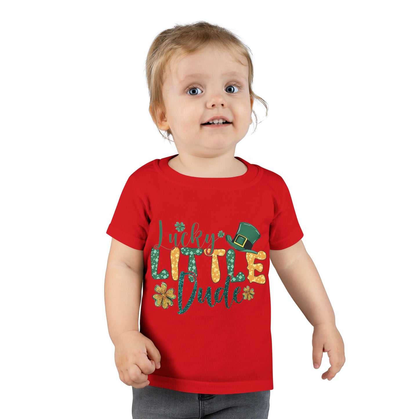 St. Patrick's Day Toddler T-Shirt — Lucky Little Dude Graphic Tee