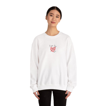 Embroidered Cupid's Arrow Merch-  Crewneck Sweatshirt