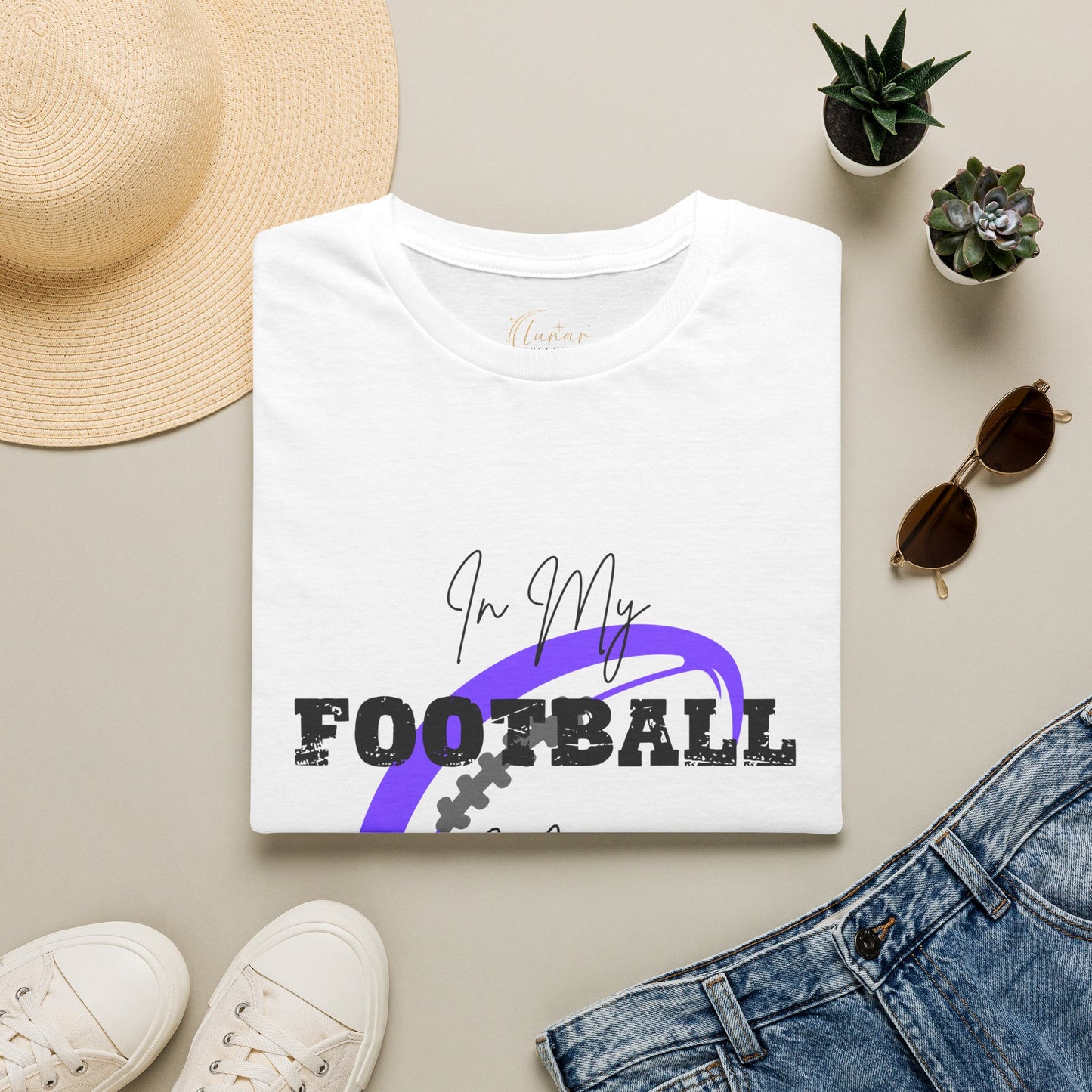 Football Mom T-Shirt — "In My Football Era" Graphic Tee