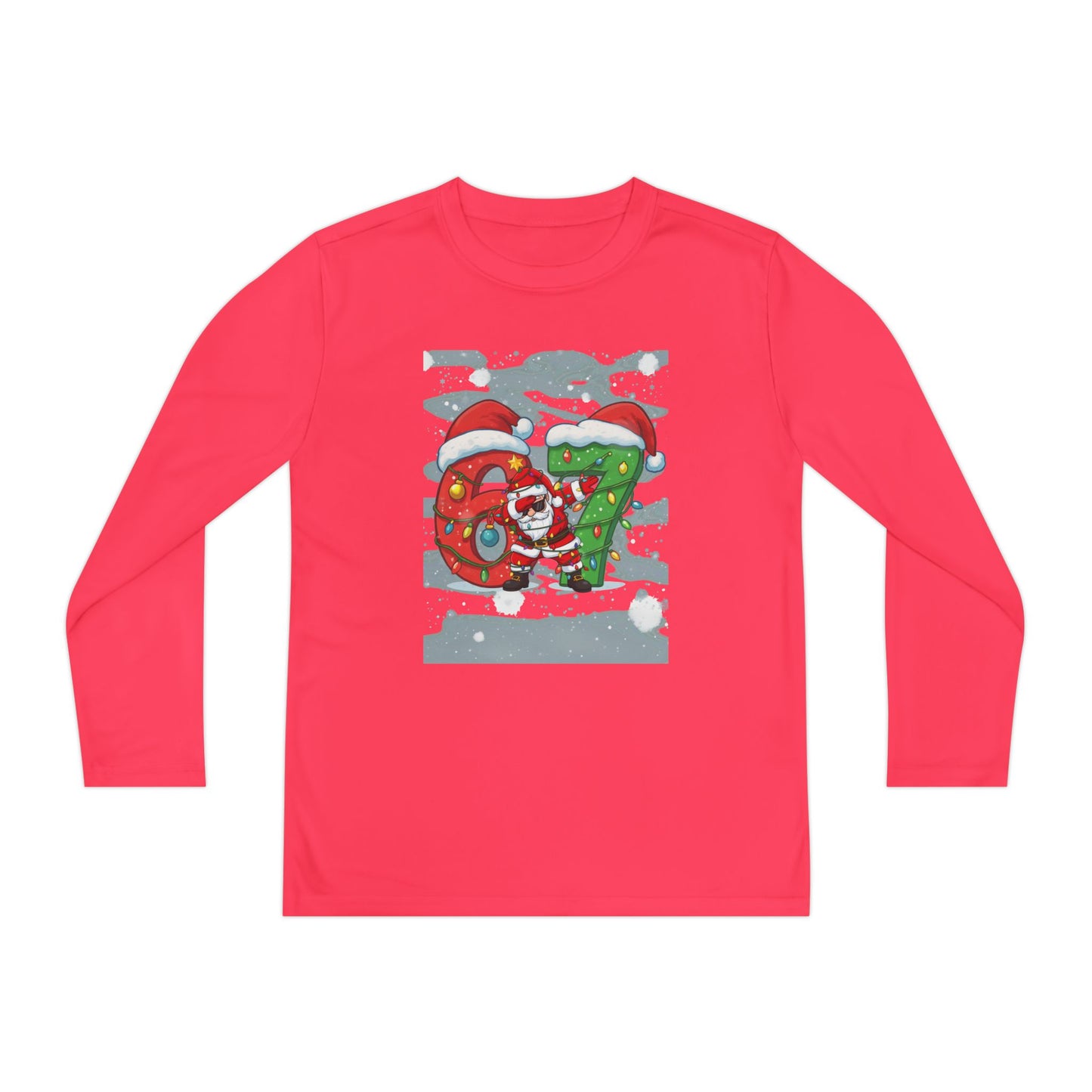 Dabbing Santa- SIX SEVEN 🤲🏼Long Sleeve Tee