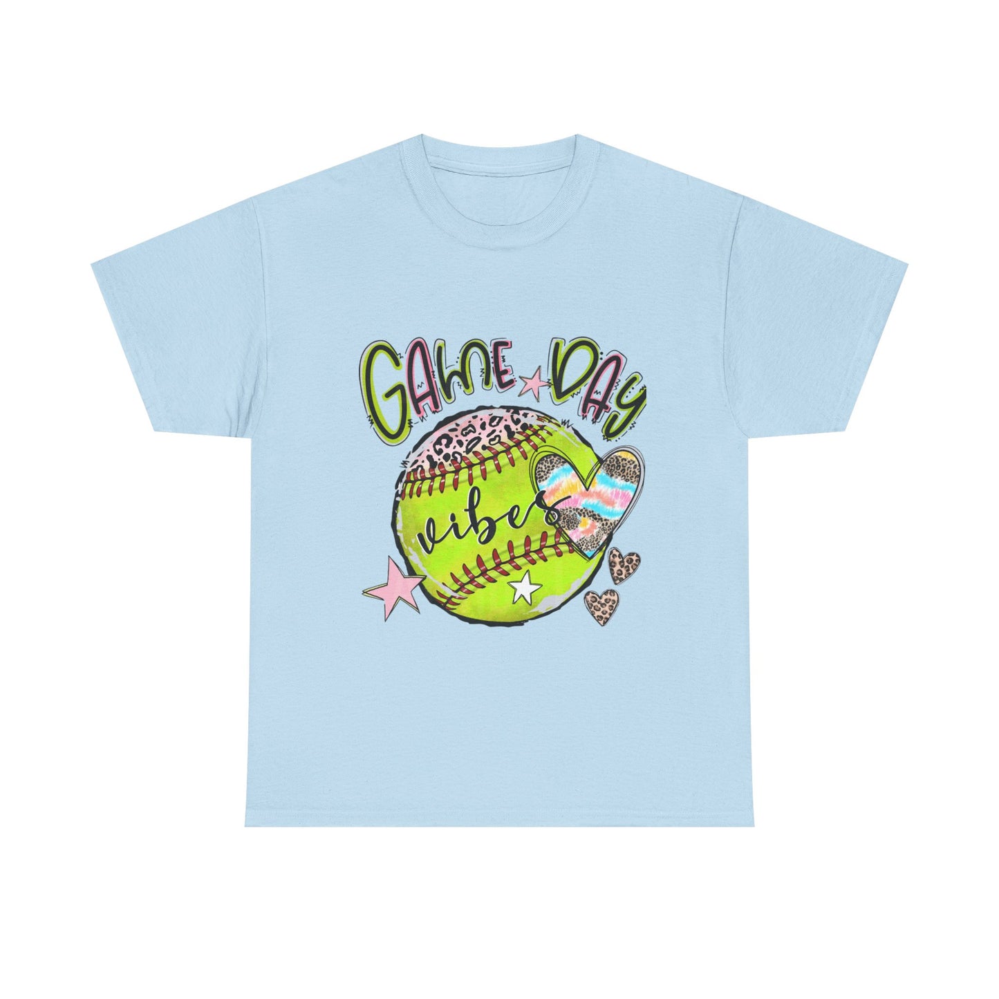 Softball- Game Day- Unisex Heavy Cotton Tee