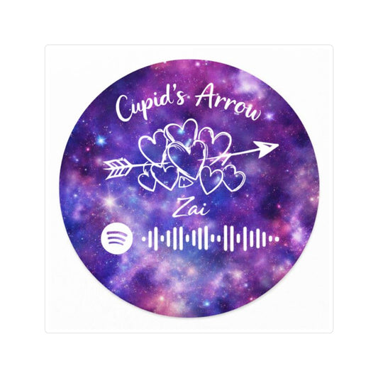 Cupid’s Arrow – Spotify Code Sticker