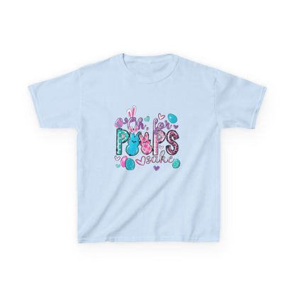 Kids Tee — "Pops" Cute Colorful Bunny Hearts Design (Children’s Graphic T-Shirt)