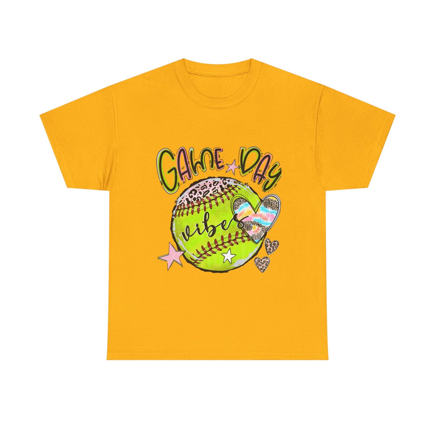 Softball- Game Day- Unisex Heavy Cotton Tee