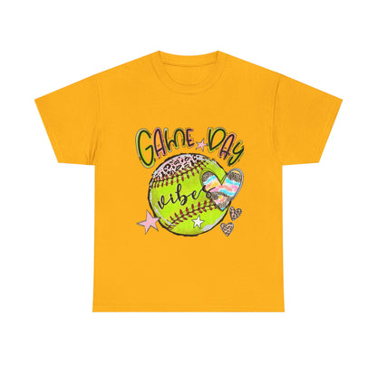 Softball- Game Day- Unisex Heavy Cotton Tee
