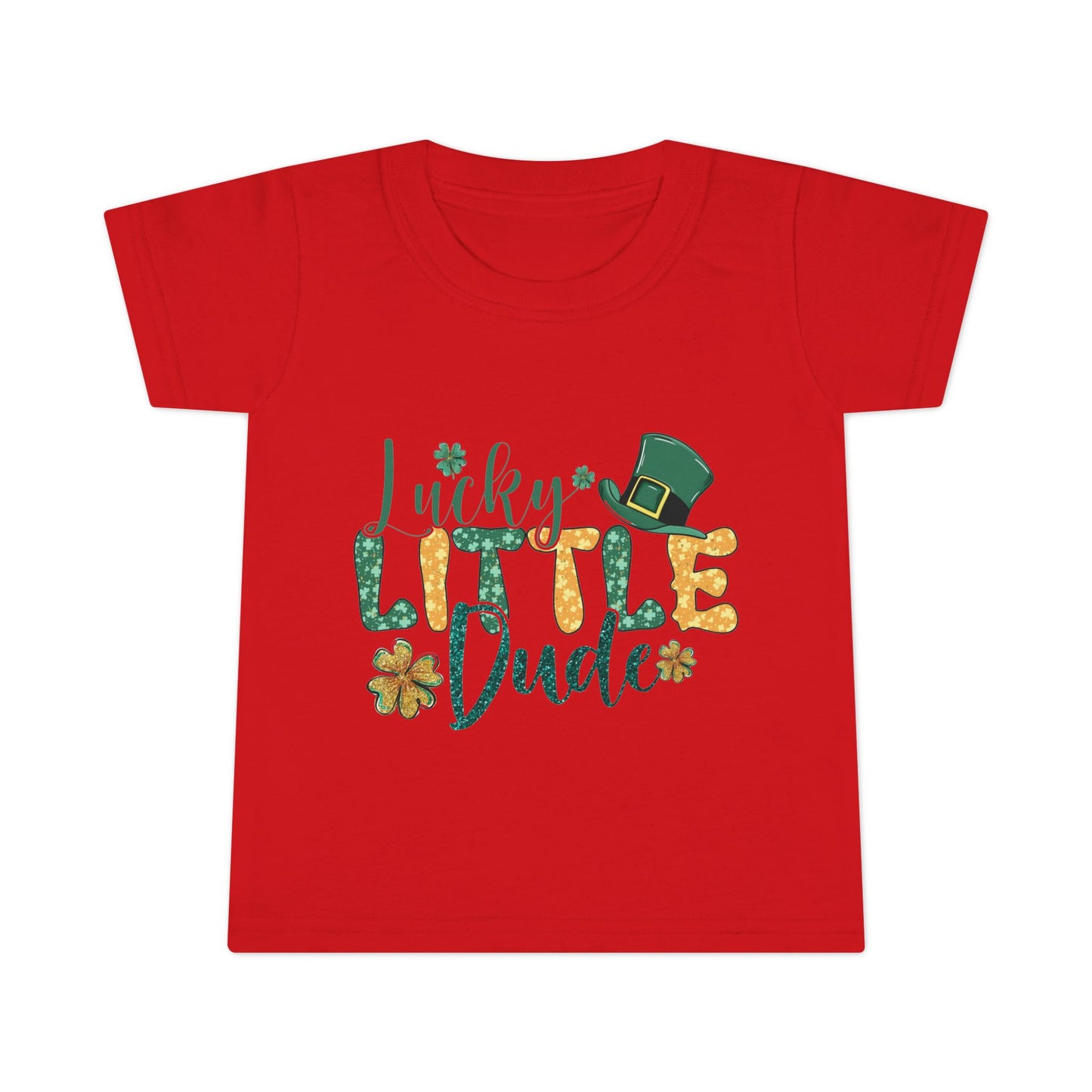 St. Patrick's Day Toddler T-Shirt — Lucky Little Dude Graphic Tee