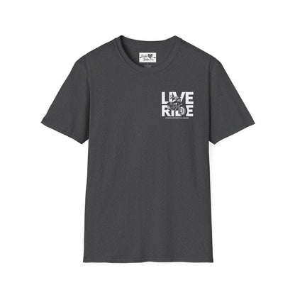 Adventure Ride Unisex T-Shirt - Motorcycle Graphic Tee, Perfect for Bikers, Gift for Riders, Casual Wear, Summer Outfit
