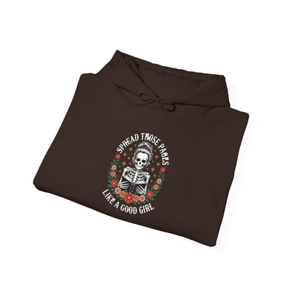 Day of the Dead Sugar Skull Hoodie – Floral Calavera Graphic Sweatshirt