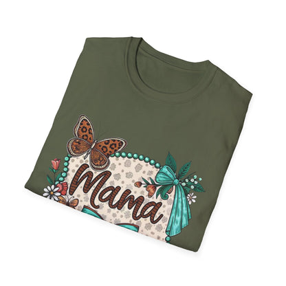 Mama Floral Tee — Boho Butterfly Mother’s Day T-Shirt
