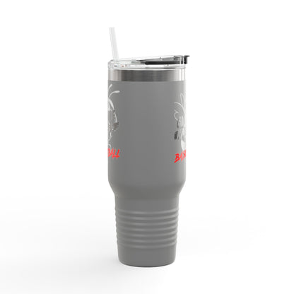 40oz Insulated Travel Mug — Coal Grove Hornets Basketball Team Tumbler