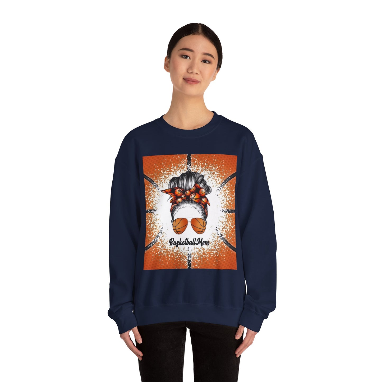 Basketball Chic Crewneck Sweatshirt