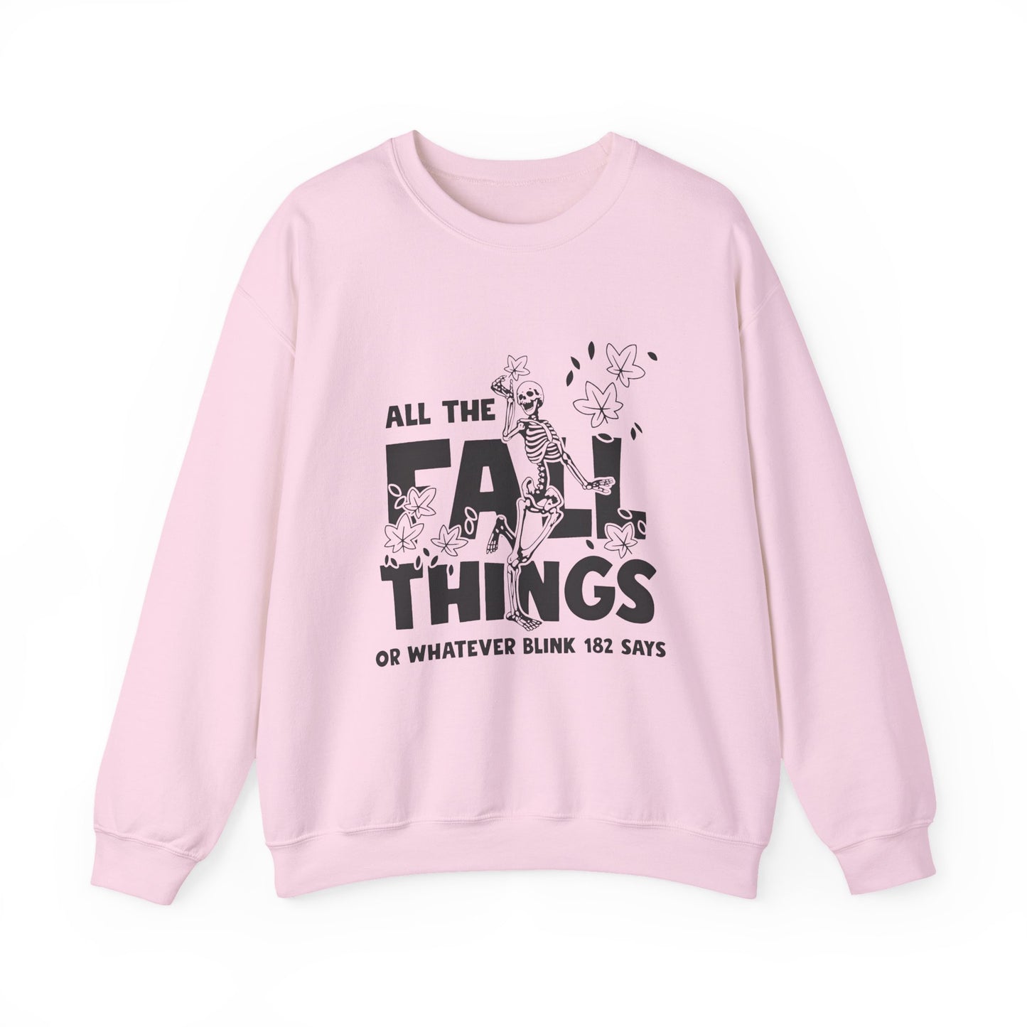 Fall Vibes Crewneck Sweatshirt, ALL THE FALL THINGS.