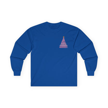 Pink Christmas Unisex Ultra Cotton Long Sleeve Tee