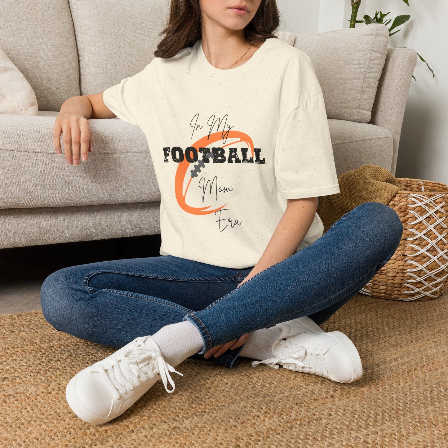 Football Mom T-Shirt — "In My Football Era" Casual Fan Tee