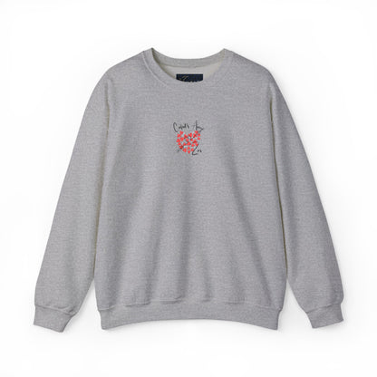 Embroidered Cupid's Arrow Merch-  Crewneck Sweatshirt