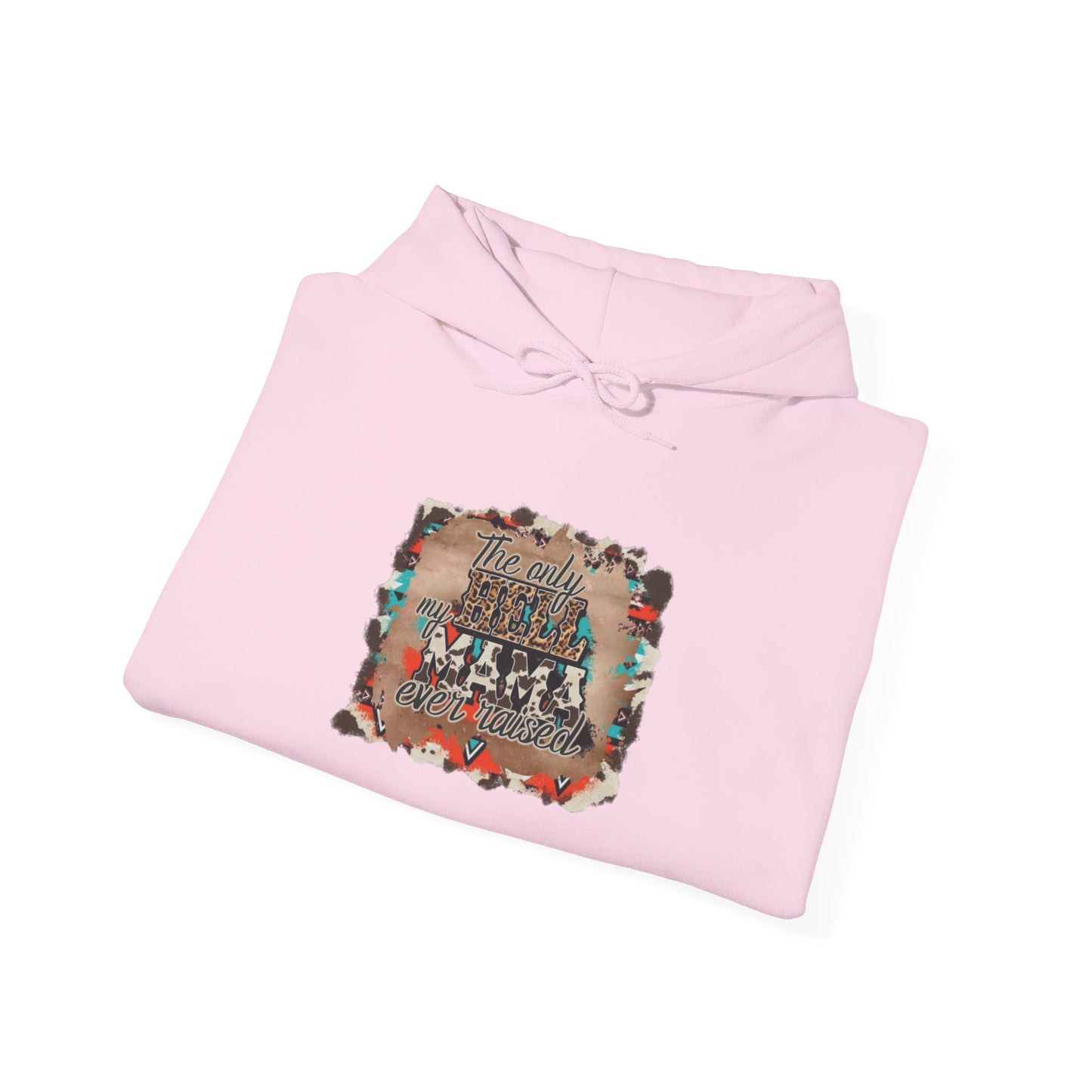 Rustic Farmhouse 'The Only Hell My Momma Ever Raised' Hoodie