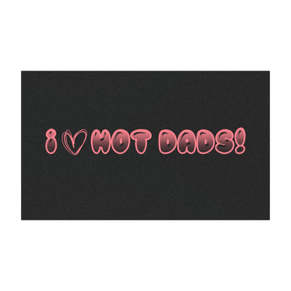 Playful Car Magnets Bundle - I Love Hot Dads!