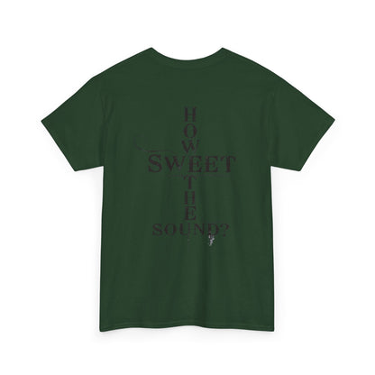 T‑Shirt — “Amazing Grace” Cross Design / “How Sweet the Sound?” Inspirational Gospel Tee