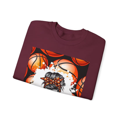 Stylish Basketball Mom Sweatshirt