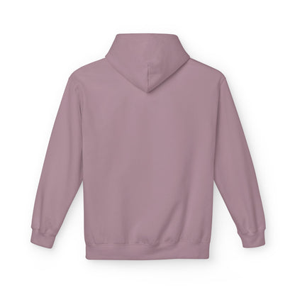 Pucker Up Hoodie — Pink Lip Print Valentine’s Graphic Sweatshirt