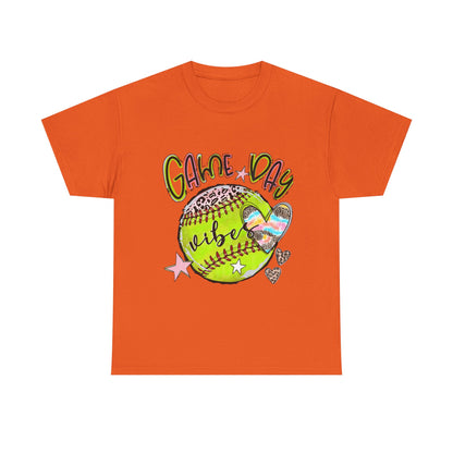 Softball- Game Day- Unisex Heavy Cotton Tee