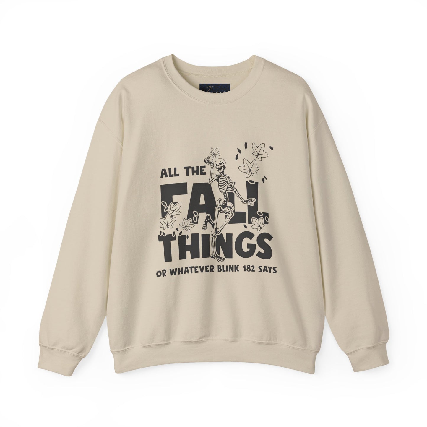 Fall Vibes Crewneck Sweatshirt, ALL THE FALL THINGS.