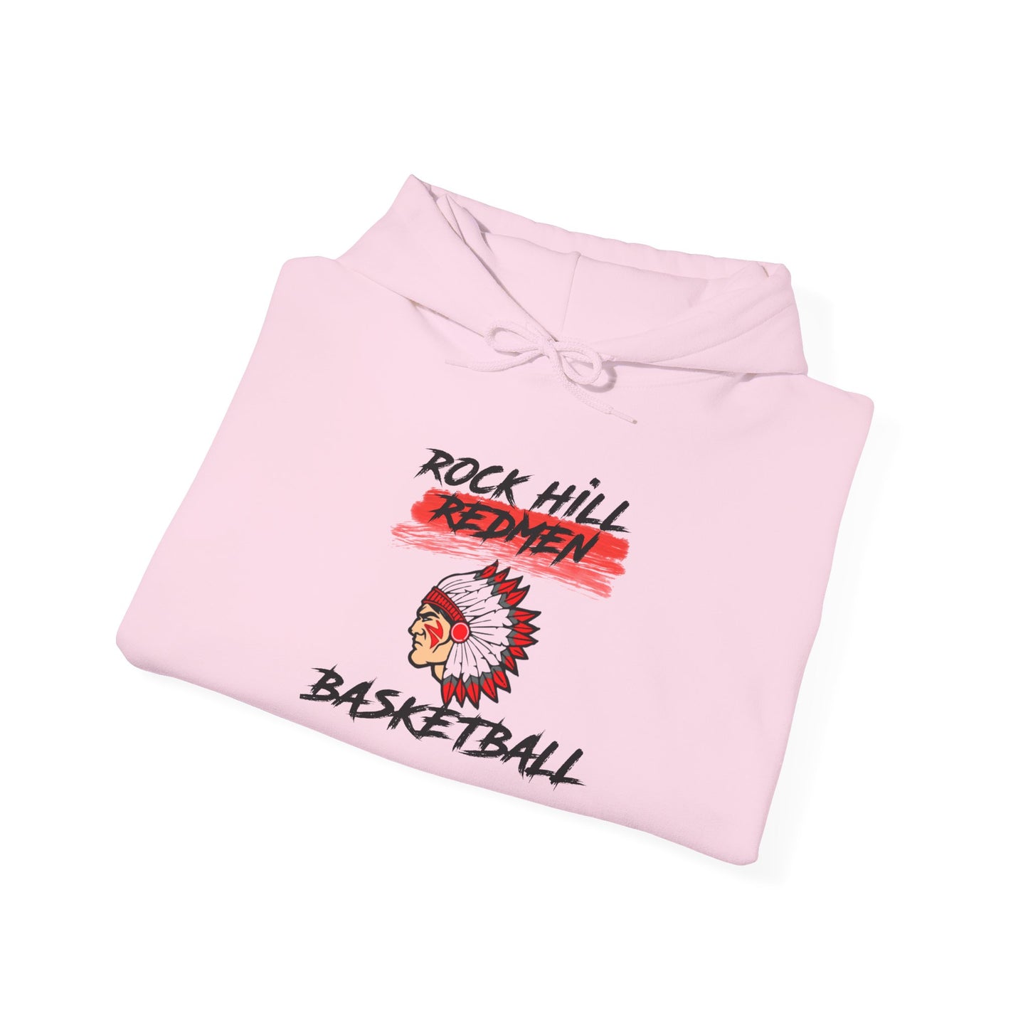Rock Hill Basketball Hoodie — Rock Hill Basketball Team Logo Pullover