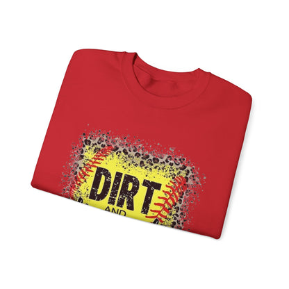 Dirt and Diamonds Sweatshirt — Baseball-Inspired Crewneck for Players & Fans