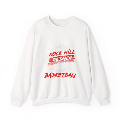 Rock Hill Redmen Basketball Crewneck Sweatshirt