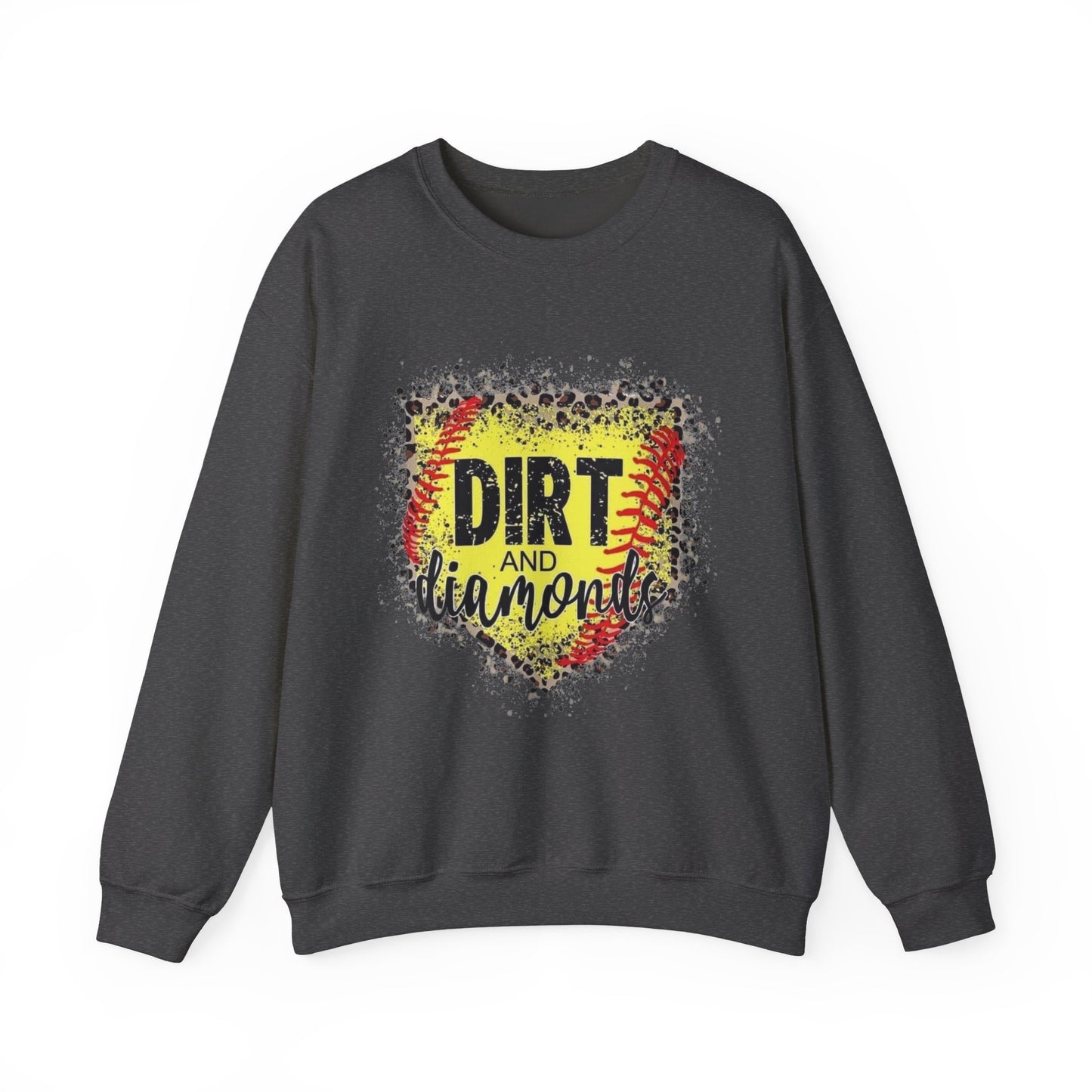 Dirt and Diamonds Sweatshirt — Baseball-Inspired Crewneck for Players & Fans